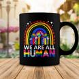 Human Lgbt Flag Gay Pride Month Transgender Rainbow Lesbian Coffee Mug Unique Gifts