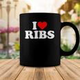 I Love Ribs I Heart Ribs Food Lover Coffee Mug Unique Gifts