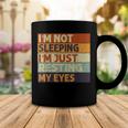 Im Not Sleeping Im Just Resting My Eyes Vintage Dad Joke Coffee Mug Funny Gifts