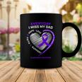 In Memory Dad Purple Alzheimers Awareness Coffee Mug Unique Gifts