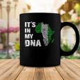 Its In My Dna Proud Nigeria Africa Usa Fingerprint Coffee Mug Unique Gifts