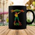 Juneteenth 1865 Dab Black Woman Brown Skin Afro American Coffee Mug Unique Gifts