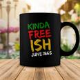 Juneteenth Free-Ish African American Melanin Pride 2X Gift Coffee Mug Unique Gifts