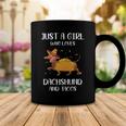 Just A Girl Who Loves Dachshund And Tacos For Dachshund Lovers Coffee Mug Funny Gifts