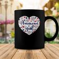 Kids American Girl Patriot 4Th Of July Independence Day Baby Girl Coffee Mug Unique Gifts