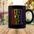 Kindness Equality Love Lgbtq Rainbow Flag Gay Pride Month Coffee Mug Unique Gifts