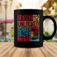 Level 12 Unlocked Awesome Since 2010 12Th Birthday Gaming V8 Coffee Mug Funny Gifts