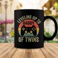 Leveling Up To Daddy Of Twins Expecting Dad Video Gamer Coffee Mug Funny Gifts