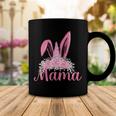 Mama Floral Leopard Bunny Easter Happy Easter Mothers Day Coffee Mug Funny Gifts