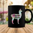 Mama Llama Floral V2 Coffee Mug Funny Gifts