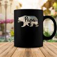 Men Papa Bear & Forest Awesome Camping Gift Coffee Mug Unique Gifts