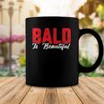 Mens Bald Beautiful Funny Graphic Coffee Mug Unique Gifts