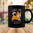 Mens Corgi Dad Like A Regular Dad Only Cooler - Funny Corgi Coffee Mug Unique Gifts