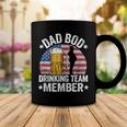 Mens Dad Bod Drinking Team Member American Flag 4Th Of July Beer Coffee Mug Funny Gifts