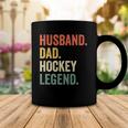 Mens Funny Hockey Player Husband Dad Hockey Legend Vintage Coffee Mug Unique Gifts