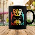 Mens Pregnancy Announcement Dad Level Unlocked Soon To Be Father V2 Coffee Mug Unique Gifts
