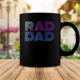 Mens Rad Dad 1980S Retro Fathers Day Coffee Mug Unique Gifts