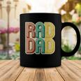 Mens Rad Dad Vintage Retro Fathers Day Gift Coffee Mug Unique Gifts