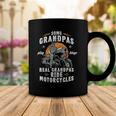 Mens Some Grandpas Play Bingo Real Grandpas Ride Motorcycles Coffee Mug Unique Gifts