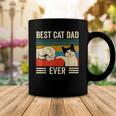 Mens Vintage Best Cat Dad Ever Bump Fit Classic Coffee Mug Unique Gifts