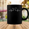 Minimalist Heartbeat English Mastiff Coffee Mug Funny Gifts