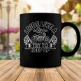 Motorcycle I Ride Like A Girl Try To 495 Shirt Coffee Mug Funny Gifts