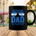 Nicaraguan Dad Nicaragua Flag Sunglasses Fathers Day Coffee Mug Unique Gifts