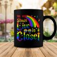 No One Should Live In A Closet Lgbt-Q Gay Pride Proud Ally Coffee Mug Unique Gifts