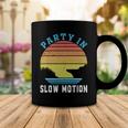 Party In Slow Motion Vintage Funny Boating Boating Gifts Coffee Mug Funny Gifts