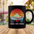 Peace Love Cruising Family Cruise Vacation Matching Gift V2 Coffee Mug Funny Gifts