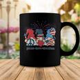 Peace Love Freedom Fireworks Gnomes 4Th Of July America Coffee Mug Funny Gifts