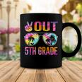 Peace Out 5Th Grade Tie Dye Graduation Last Day Of School Coffee Mug Unique Gifts