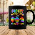 Pop It Sister Of The Birthday Girl Fidget Family Matching Coffee Mug Funny Gifts