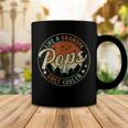 Pops Like A Grandpa Only Cooler Vintage Retro Fathers Day Coffee Mug Unique Gifts