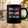 Proud Haitian American Flag Haiti Usa Coffee Mug Unique Gifts