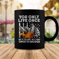 Racing You Only Live Once Coffee Mug Funny Gifts