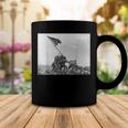 Raising The Flag On Iwo Jima Ww2 World War Ii Patriotic Coffee Mug Funny Gifts