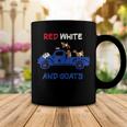 Red White And Goats 4Th Of July 2022 Coffee Mug Unique Gifts