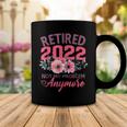 Retired 2022 Retirement Gifts For Women 2022 Cute Pink Coffee Mug Unique Gifts