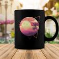 Retro 80S Vaporwave Aesthetic Tropical Sunset 90S Vaporwave Coffee Mug Unique Gifts