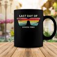 Retro Last Day Of School Vibes Graduation | Out For Summer Coffee Mug Unique Gifts