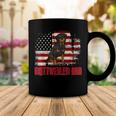 Rottweiler Dad American Flag 4Th Of July Dog Lovers Coffee Mug Funny Gifts