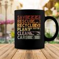 Save Rescue Recycled Plant Clean Care Coffee Mug Funny Gifts