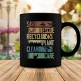 Save Rescue Recycled Plant Clean Care V3 Coffee Mug Funny Gifts