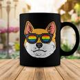 Shiba Inu Akita Dog Lgbtq Rainbow Flag Gay Pride Ally Lover T-Shirt Coffee Mug Funny Gifts