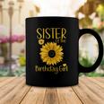 Sister Of The Birthday Girl Sunflower Family Matching Party Coffee Mug Unique Gifts