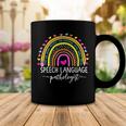 Speech Language Pathologist Rainbow Speech Therapy Gift Slp V2 Coffee Mug Unique Gifts
