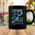 Stepdad Of The Birthday Mermaid Matching Family Coffee Mug Funny Gifts