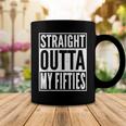 Straight Outta My Fifties Funny 1961 60Th Birthday Gift Idea Coffee Mug Funny Gifts