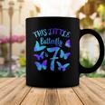 This Little Butterfly Is 7 7Th Birthday Party Toddler Girl Coffee Mug Unique Gifts